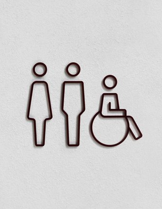 Very Own Studio Hanover Square Toilet Signage Wayfinding 835X1075Px