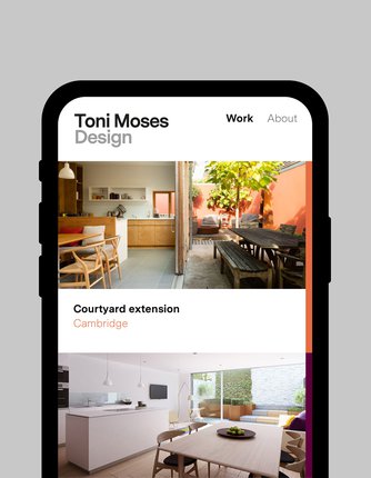 Very Own Studio Toni Moses Design Website Home Mobile 835X1075Px